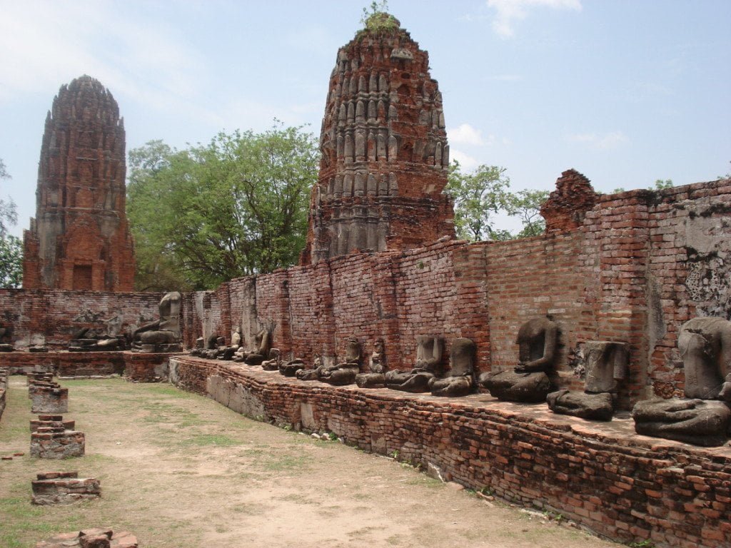 Ayutthaya city Thailand phra nakhon si ayutthaya historical park