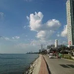 Jomtien beach road
