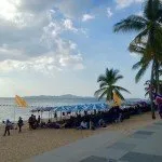 Jomtien beach road