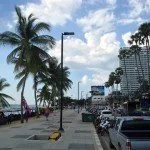 Jomtien beach road