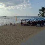 Jomtien beach road