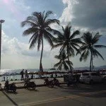 Jomtien beach road