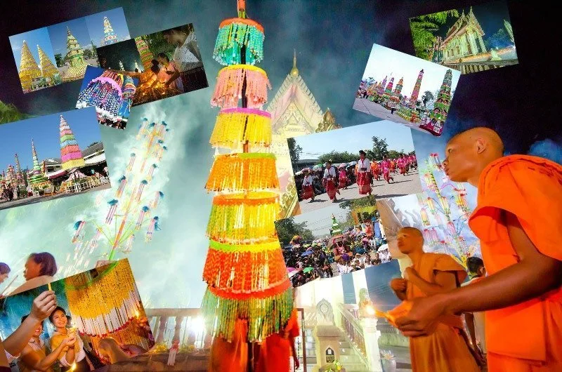 An ancient tradition of Northeast Thailand that celebrates the Buddha’s return
