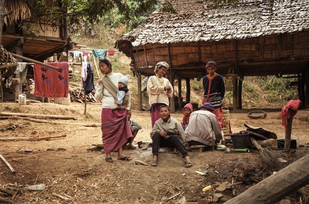 village life in thailand